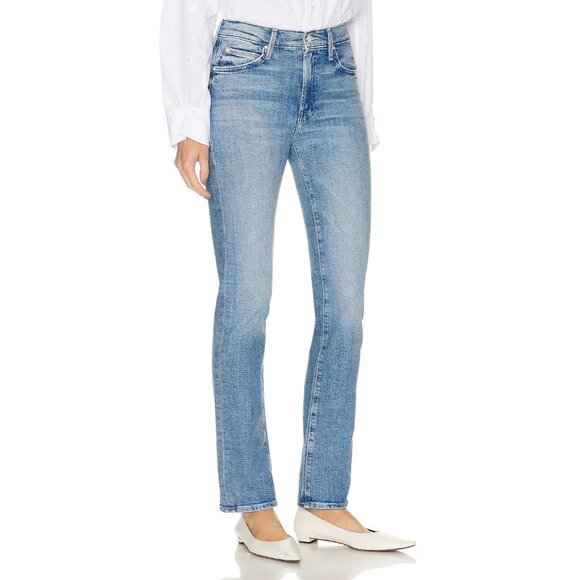 NWT Mother Rascal Skimp in Punk Charming Straight Stretch Stretch Jeans 30 - Picture 2 of 10